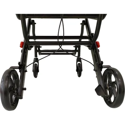 Foto 8: Cadeira de Transporte Dobrável Dellamed D90 Aço Carbono 100 — angulo