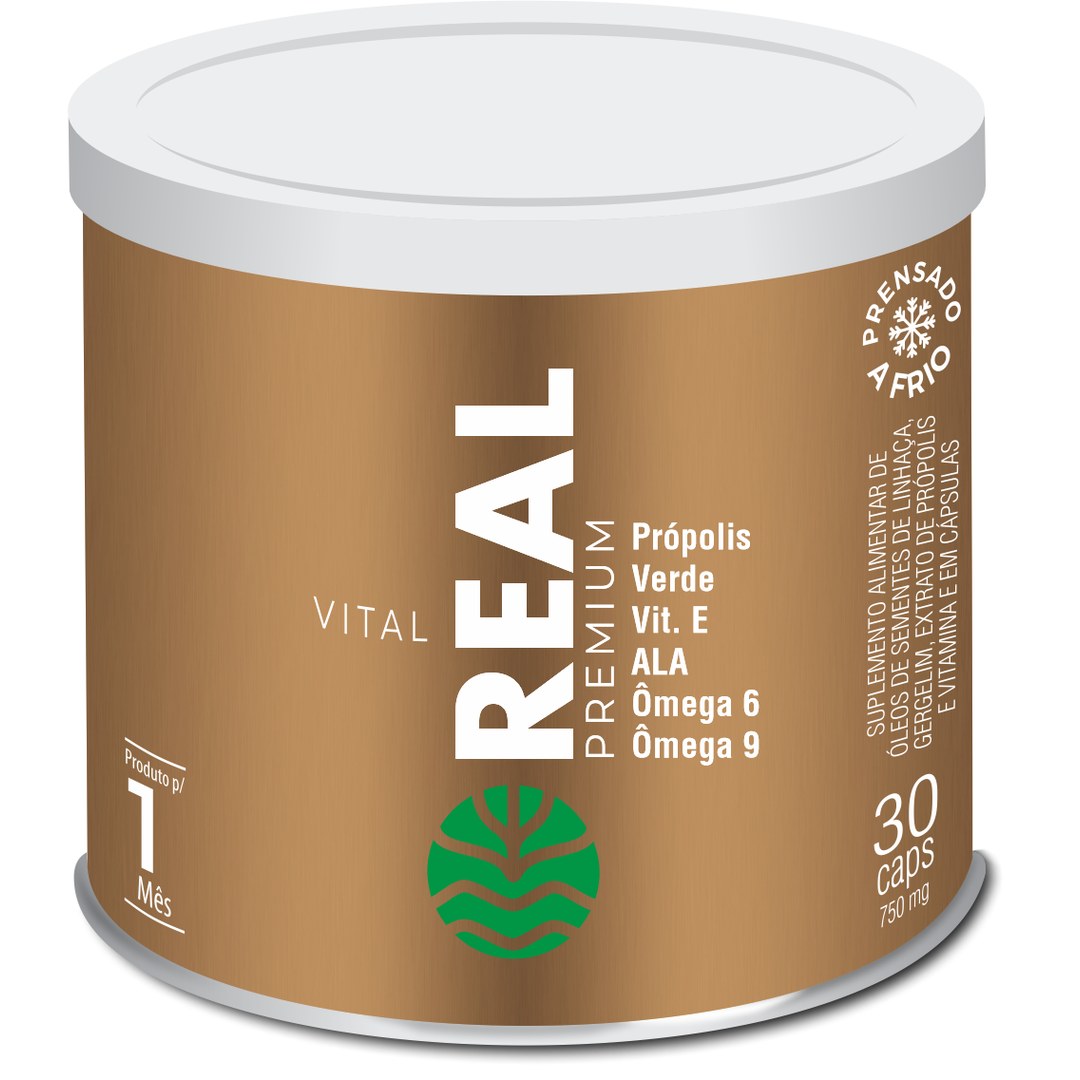 Própolis Verde com Linhaça e Gergelim — Vital Âtman — vista frontal
