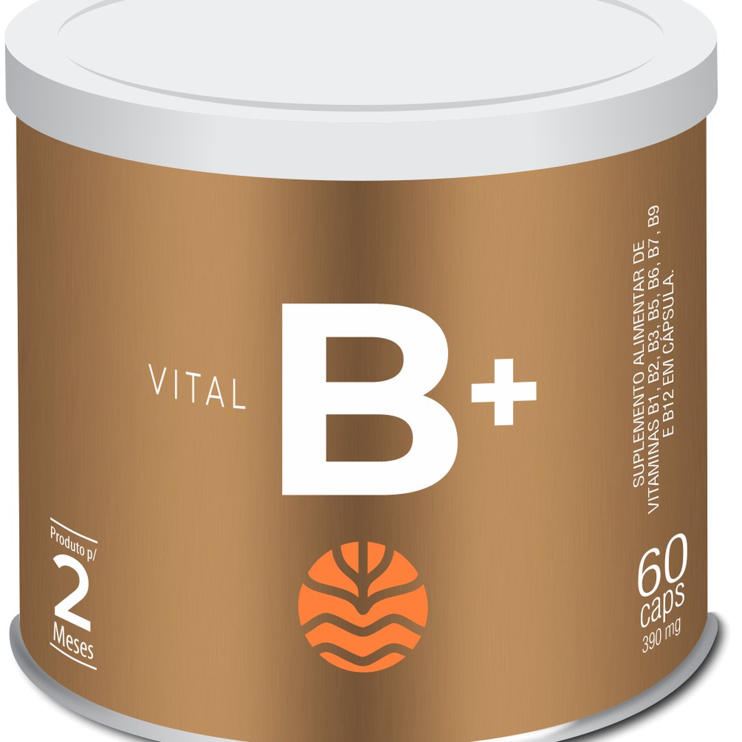 Foto 2: Complexo B (Vitaminas do Complexo B) — Vital Âtman — detalhe do produto
