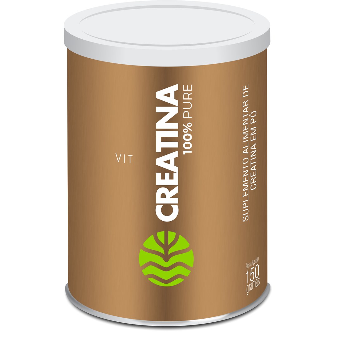 Creatina Monohidratada 100% Pura 150 g — Vital Âtman — vista frontal