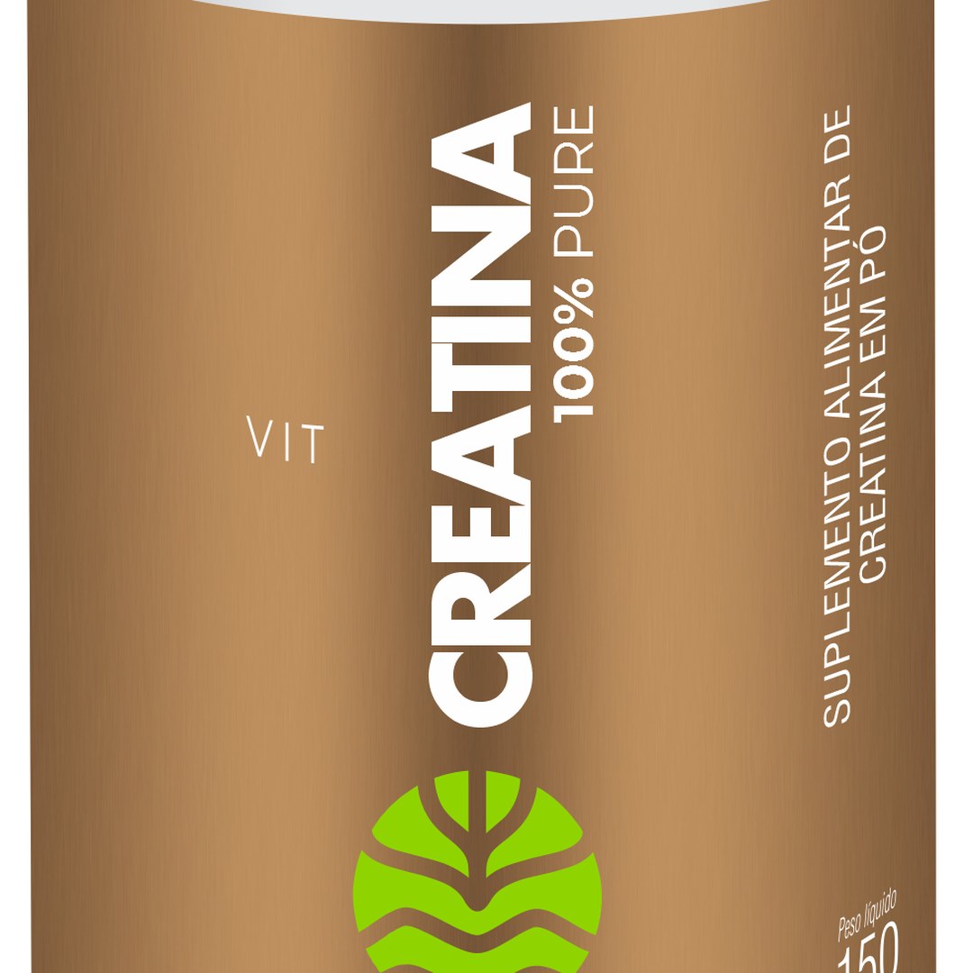 Foto 2: Creatina Monohidratada 100% Pura 150 g — Vital Âtman — detalhe do produto