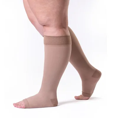 Meia de Compressão Panturrilha 30-40 mmHg — Sigvaris Reduce — capa-cor