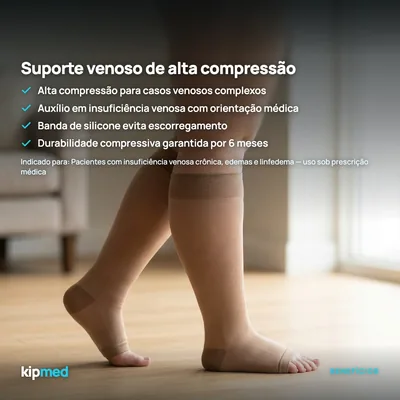 Foto 5: Meia de Compressão Panturrilha 30-40 mmHg — Sigvaris Reduce — principais benefícios