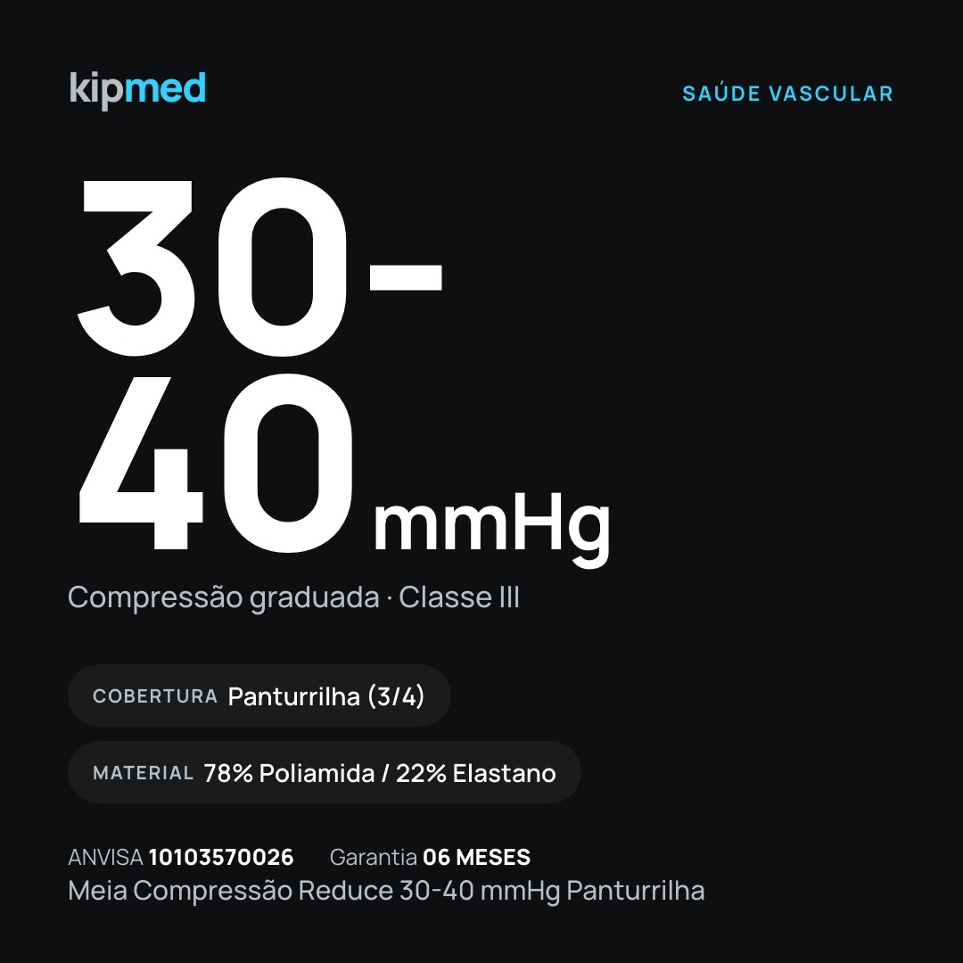 Foto 7: Meia Compressão Sigvaris Reduce 30-40 mmHg Panturrilha — características do produto