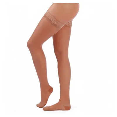 Meia de Compressão 7/8 (Meia-Coxa) 20-30 mmHg — Sigvaris Ever Sheer — capa-cor
