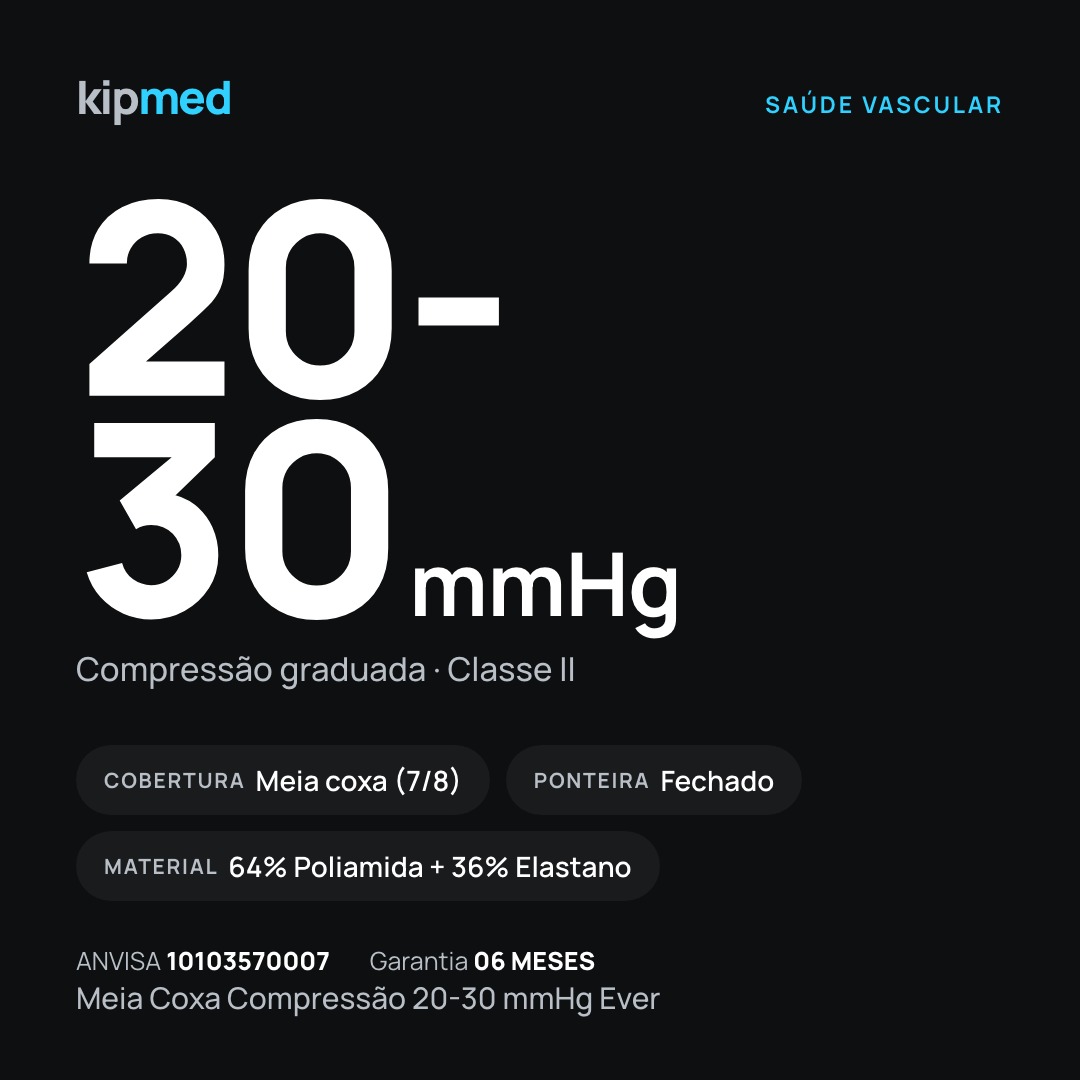 Foto 7: Meia Coxa Compressão 20-30 mmHg Ever Sheer Sigvaris — características do produto