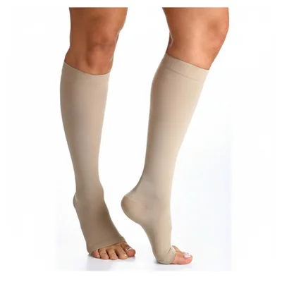 Meia de Compressão Panturrilha 15-20 mmHg — Sigvaris Select Comfort — vista frontal