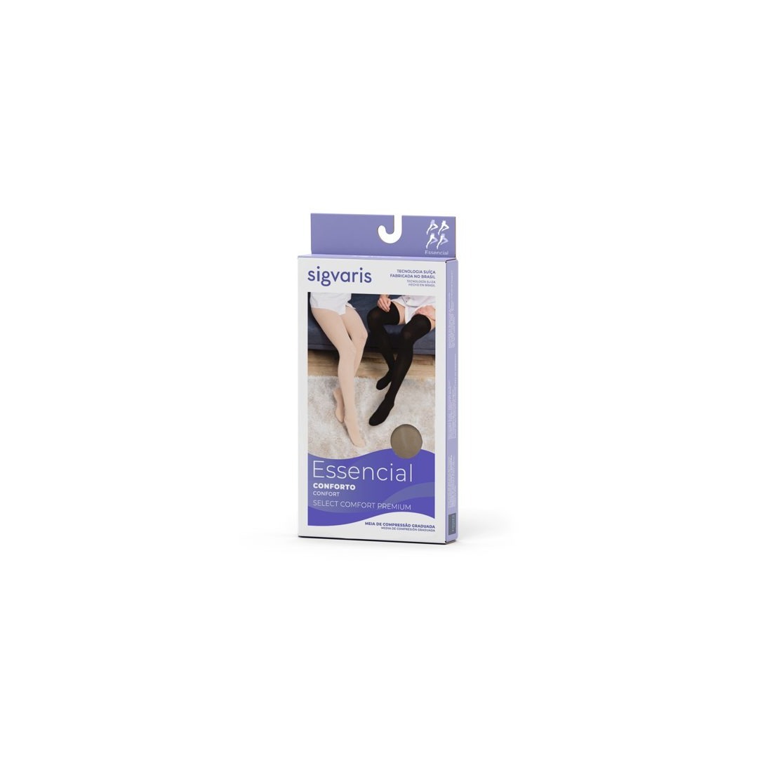 Foto 2: Meia Panturrilha Sigvaris Select Comfort Premium 15-20 mmHg — detalhe do produto