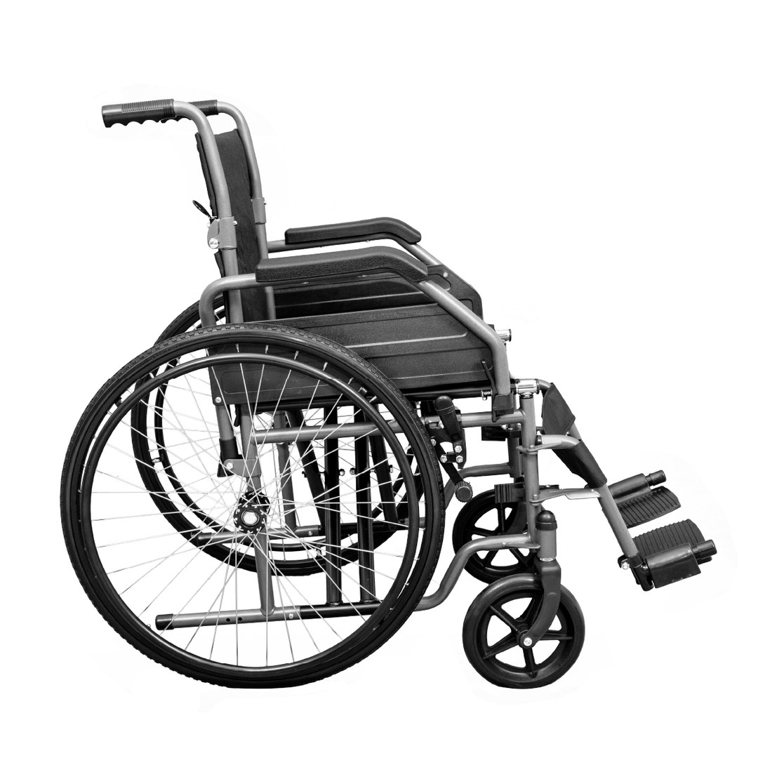 Foto 2: Cadeira de Rodas Dobrável Hidrolight Basic até 125 kg — detalhe do produto