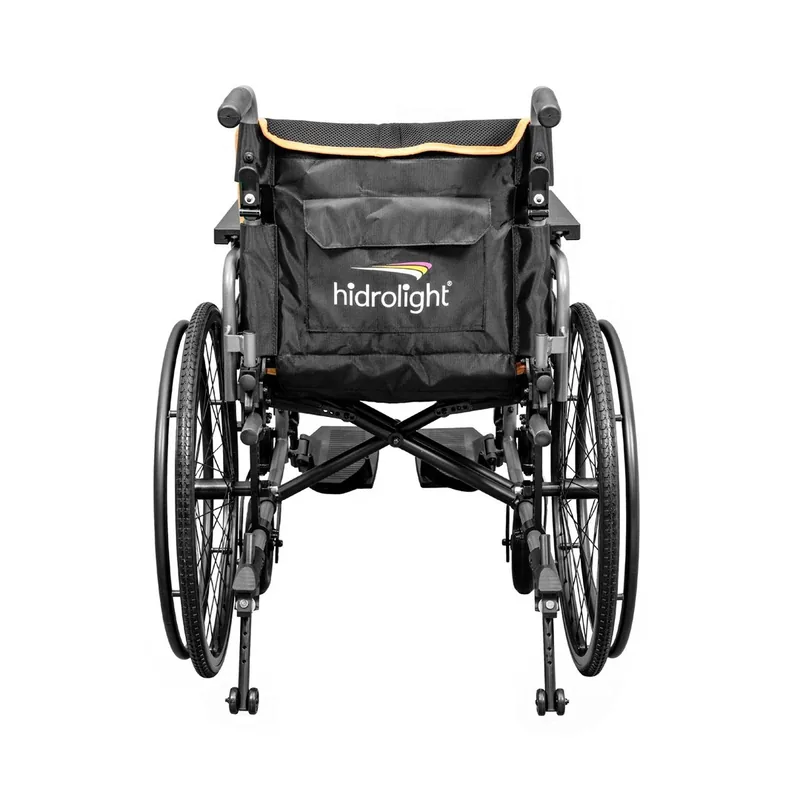 Cadeira de Rodas em Alumínio Hidrolight AL12 Premium Max — vista frontal