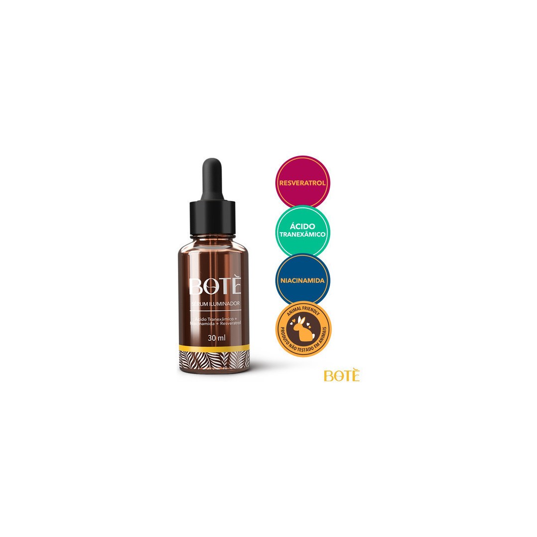 Sérum Facial Uniformizador Tranexâmico + Niacinamida 30 ml — Botè — vista frontal
