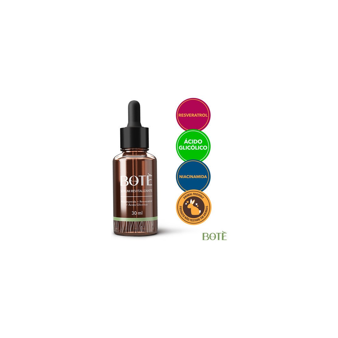 Sérum Facial Revitalizante Niacinamida + Glicólico 30 ml — Botè — vista frontal