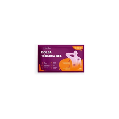 Foto 3: Bolsa Térmica Gel Quente e Frio Hidrolight 400g — info