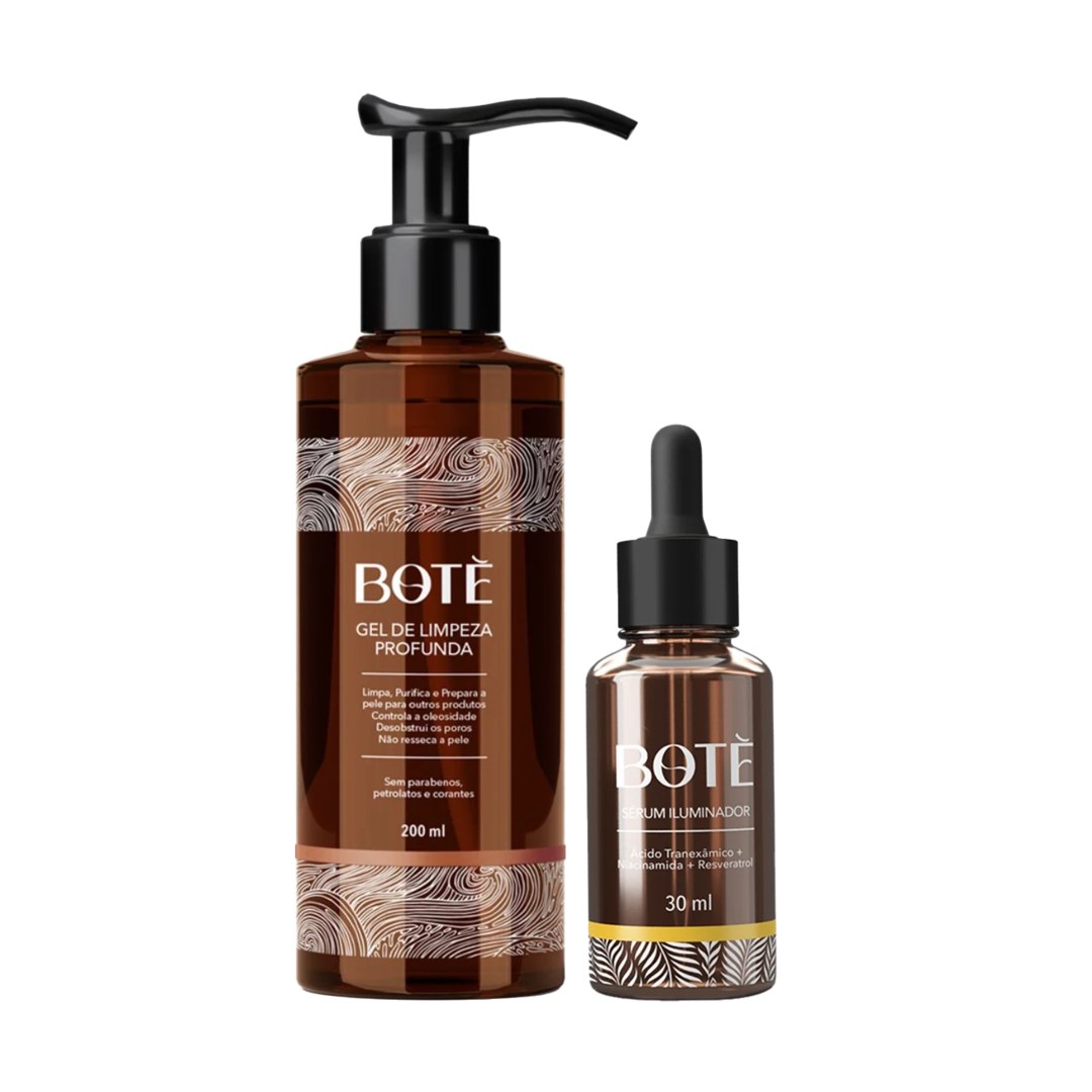 Foto 2: Kit Skincare Uniformizador 2 Itens · Gel + Sérum — Botè — detalhe do produto