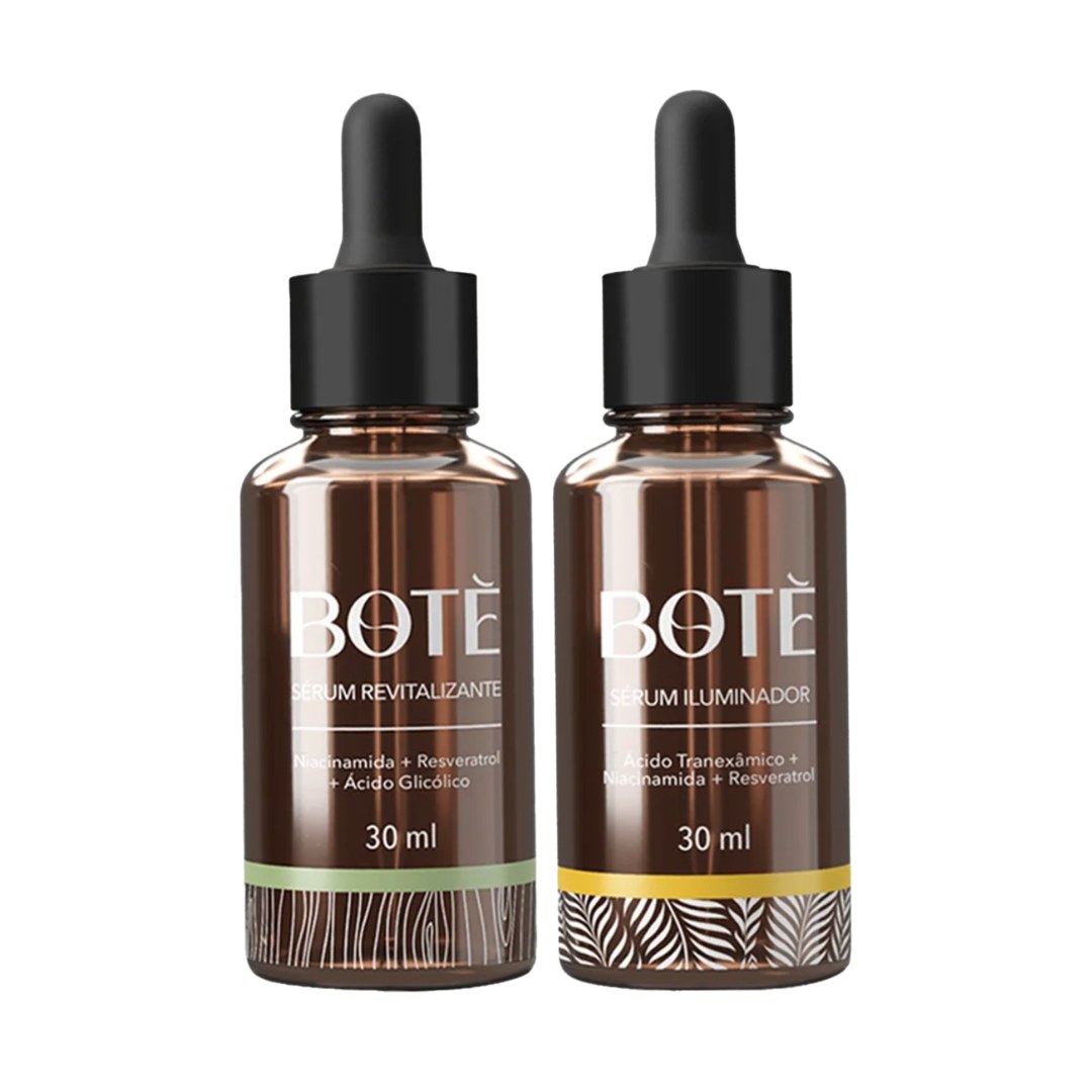 Foto 2: Kit 2 Séruns Faciais · Uniformizador + Revitalizante — Botè — detalhe do produto