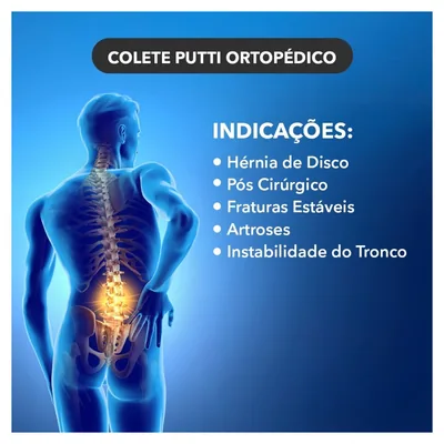 Foto 3: Colete Putti Baixo Lombossacral Take Care — info