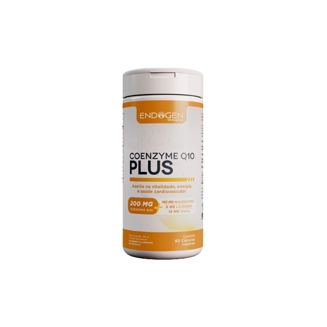 Foto 2: Coenzima Q10 200 mg Plus — Endogen — detalhe do produto