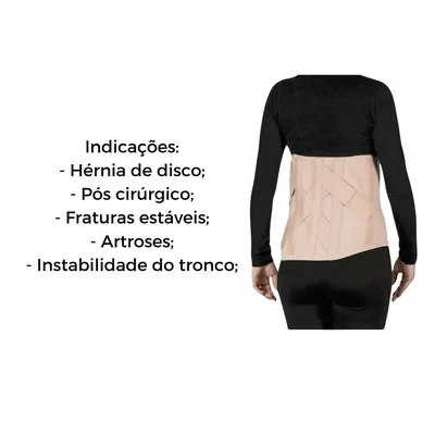 Foto 2: Colete Putti Alto Lombossacral Take Care — info