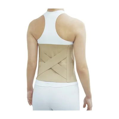 Faixa Lombar Elástica Take Care com Compressão Abdominal — vista frontal
