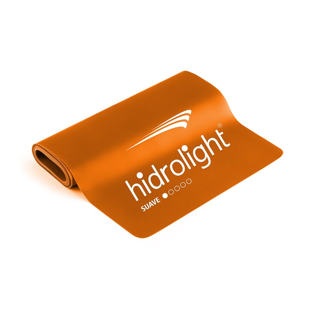 Faixa Elástica de Resistência Suave 150 cm — Hidrolight — vista frontal