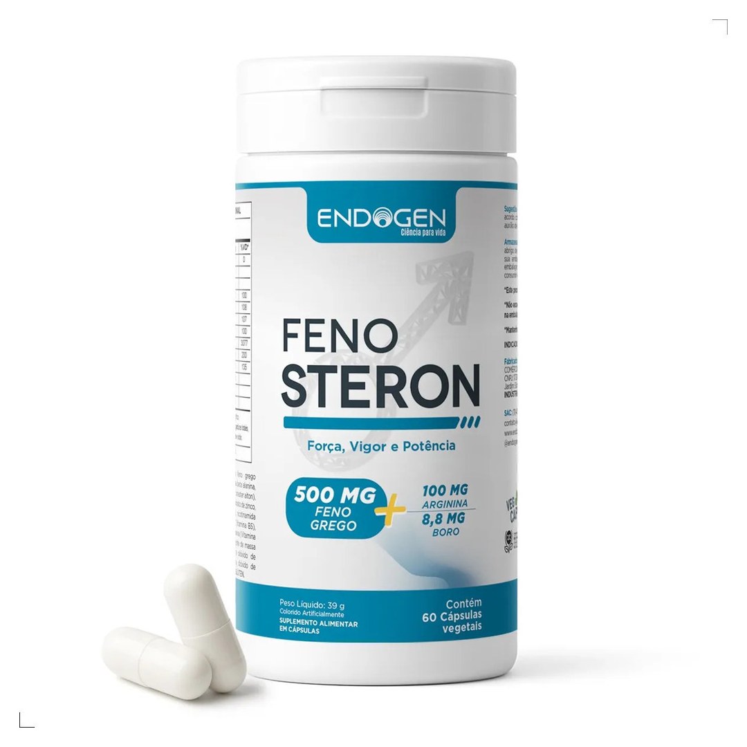 Fenosteron — Feno-Grego, Arginina e Zinco — Endogen — vista frontal