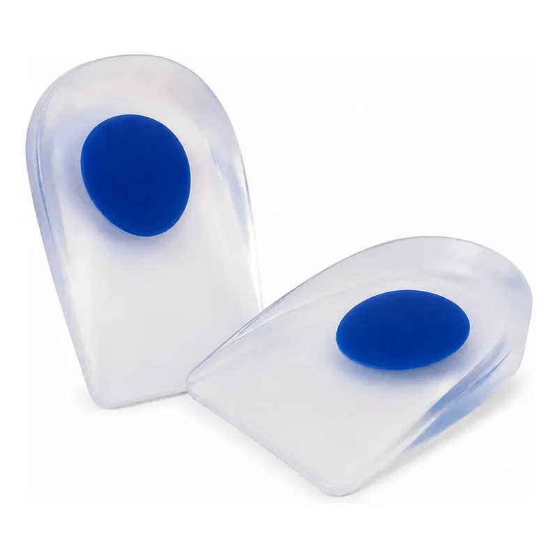 Calcanheira de Silicone com Ponto Azul (par) — Hidrolight — vista frontal
