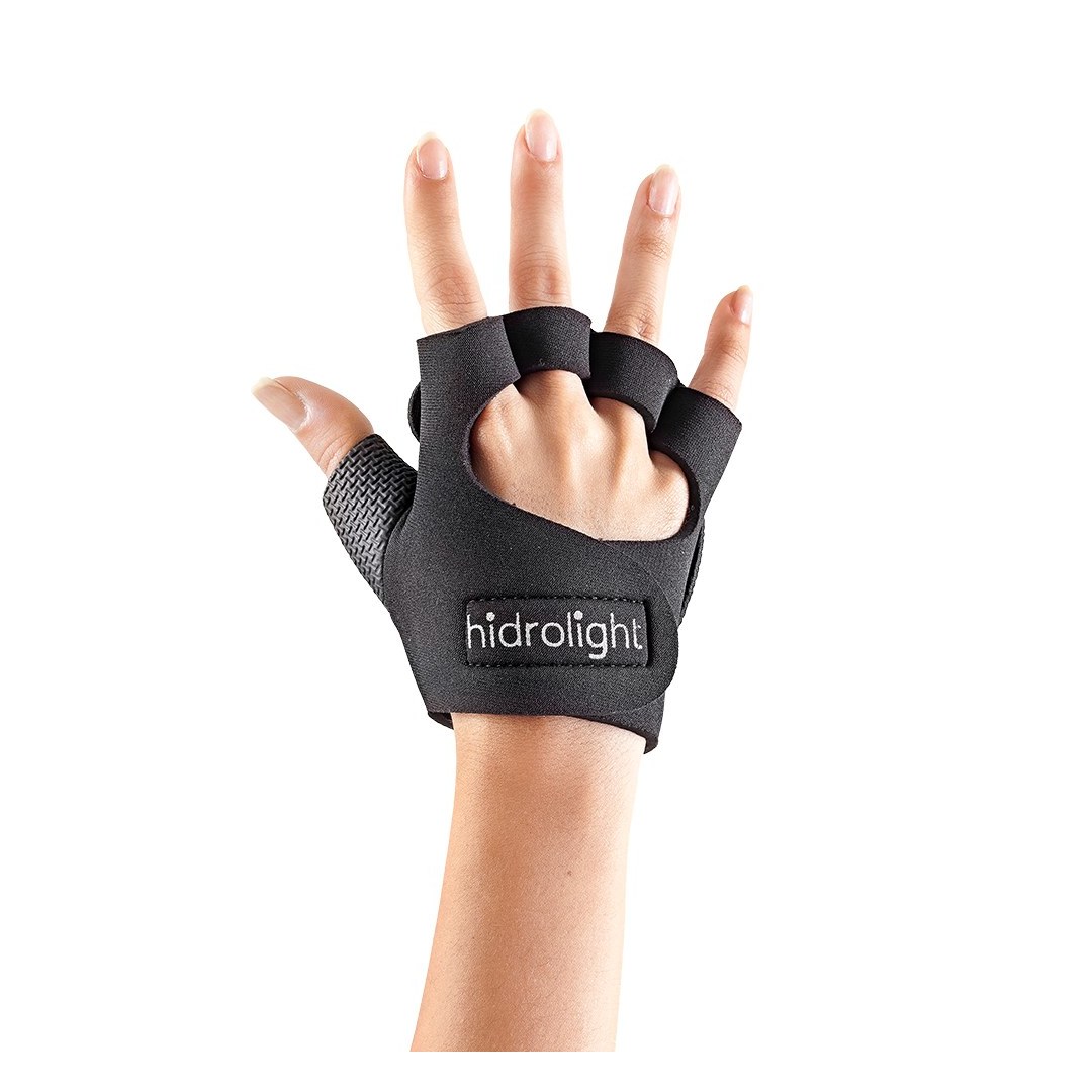Foto 2: Luva de Neoprene para Academia Unissex — Hidrolight — detalhe do produto