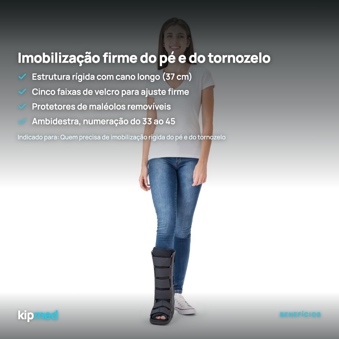 Foto 3: Bota Imobilizadora Ortopédica de Cano Longo — Hidrolight — principais benefícios
