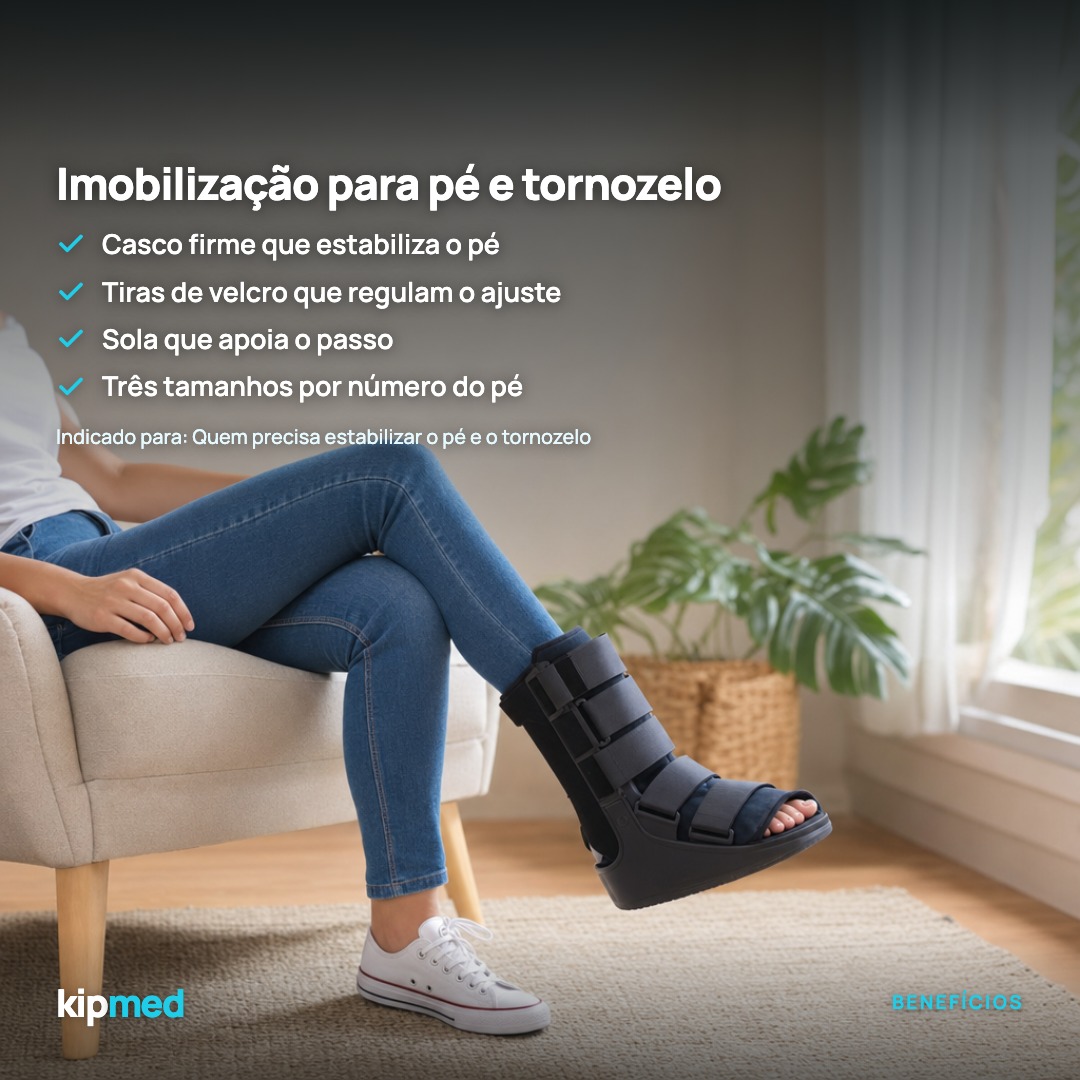 Foto 3: Bota Imobilizadora Ortopédica Curta — Hidrolight — principais benefícios