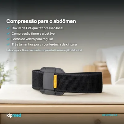 Foto 3: Cinta de Compressão para Hérnia Umbilical — Hidrolight — principais benefícios