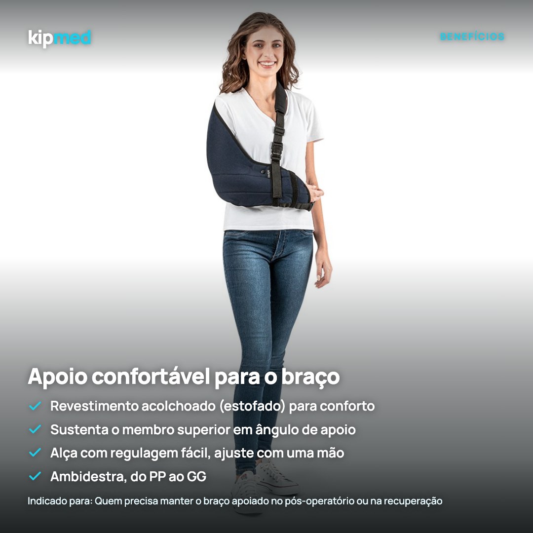 Foto 3: Tipoia Imobilizadora Estofada (Velpeau) — Hidrolight — principais benefícios