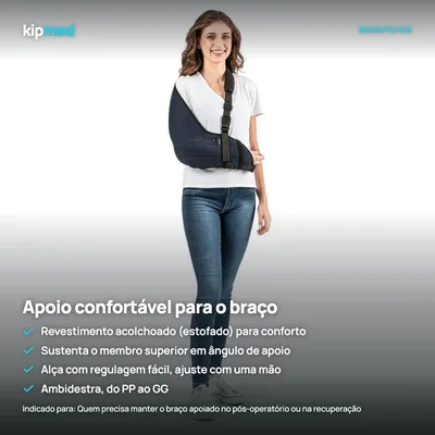 Foto 3: Tipoia Imobilizadora Estofada (Velpeau) — Hidrolight — principais benefícios