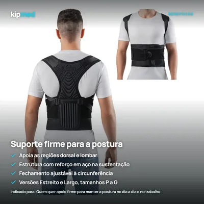 Foto 3: Corretor Postural Support Colete — Hidrolight — principais benefícios
