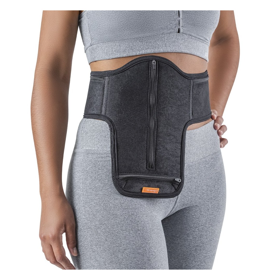 Suporte para Bolsa de Ostomia Ostolight — Hidrolight — vista frontal