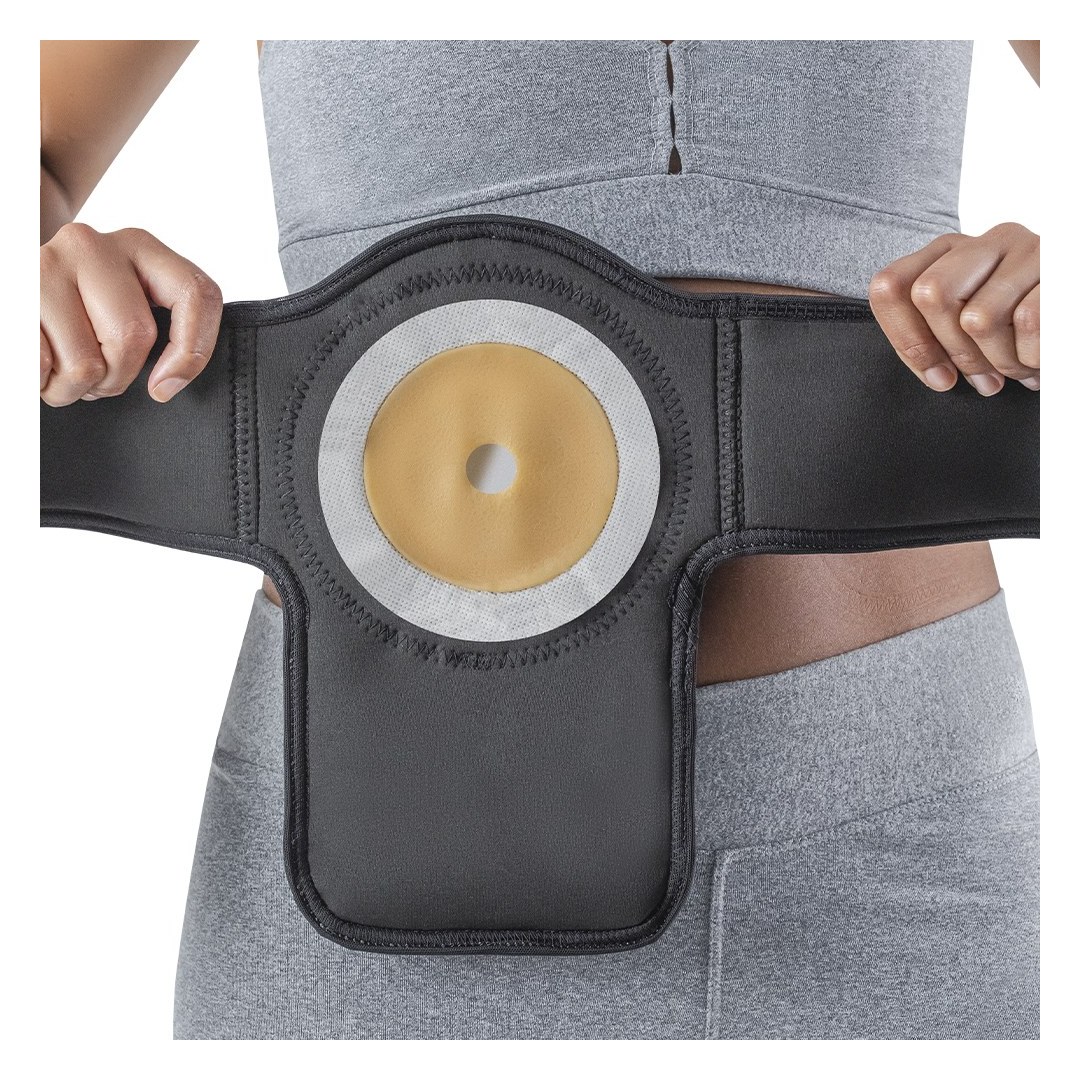 Foto 2: Suporte para Bolsa de Ostomia Ostolight — Hidrolight — detalhe do produto