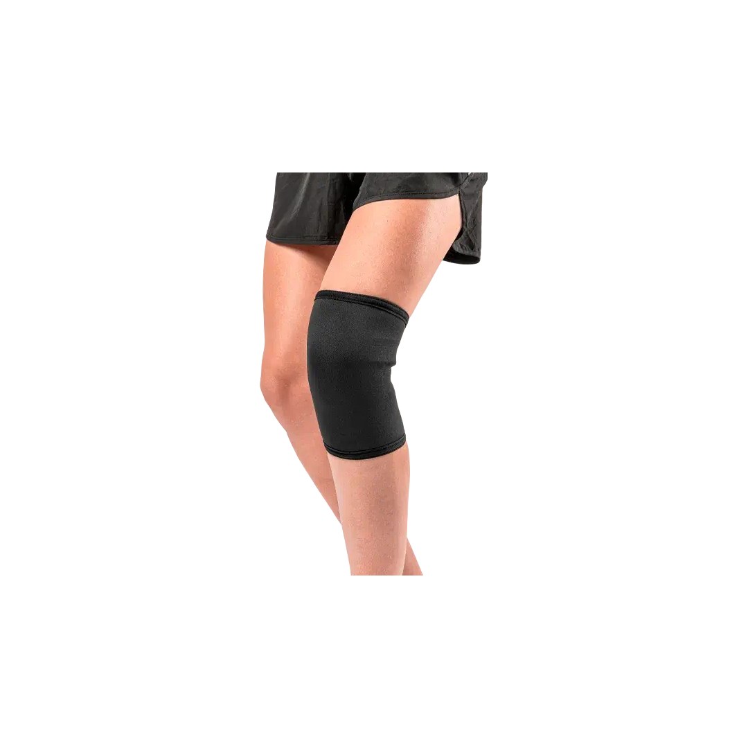 Joelheira Lisa Basic em Neoprene — Hidrolight — vista frontal
