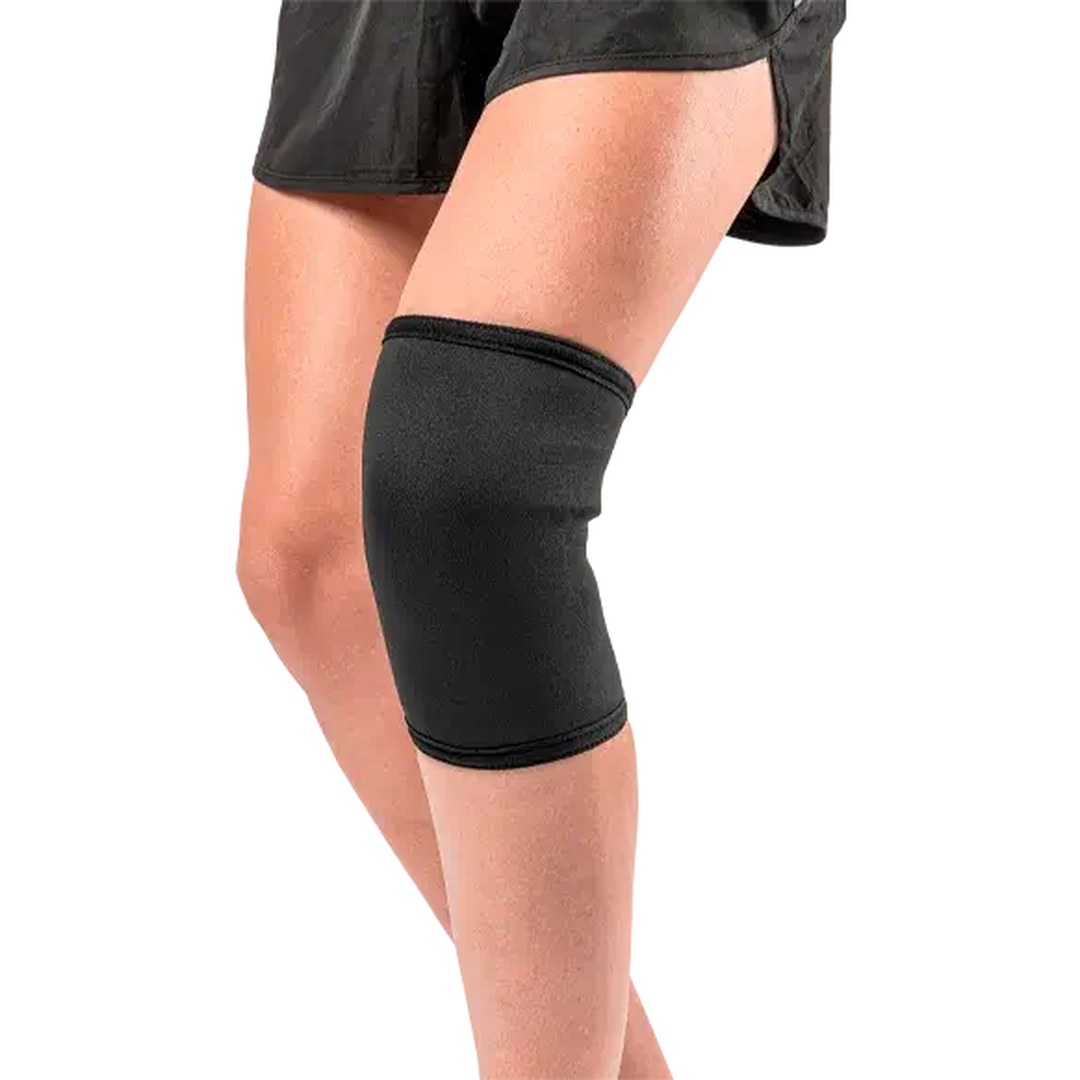 Foto 2: Joelheira Lisa Basic em Neoprene — Hidrolight — detalhe do produto