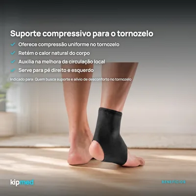 Foto 3: Tornozeleira Ortopédica Basic — Hidrolight — principais benefícios