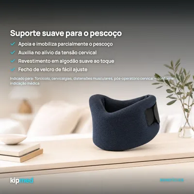 Foto 3: Colar Cervical de Espuma — Hidrolight — principais benefícios