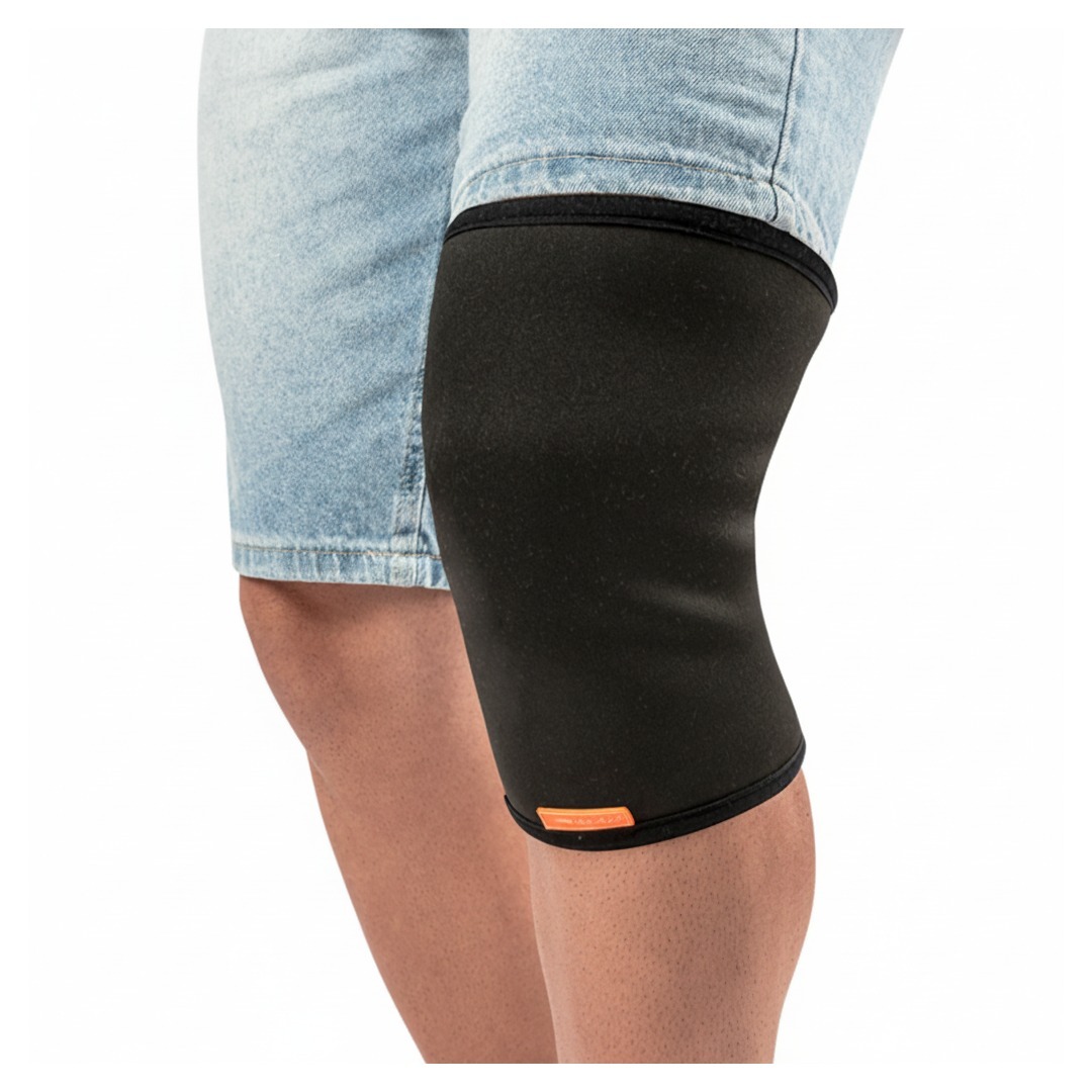 Joelheira Lisa Neoprene Hidrolight OR42 PP ao GG — vista frontal