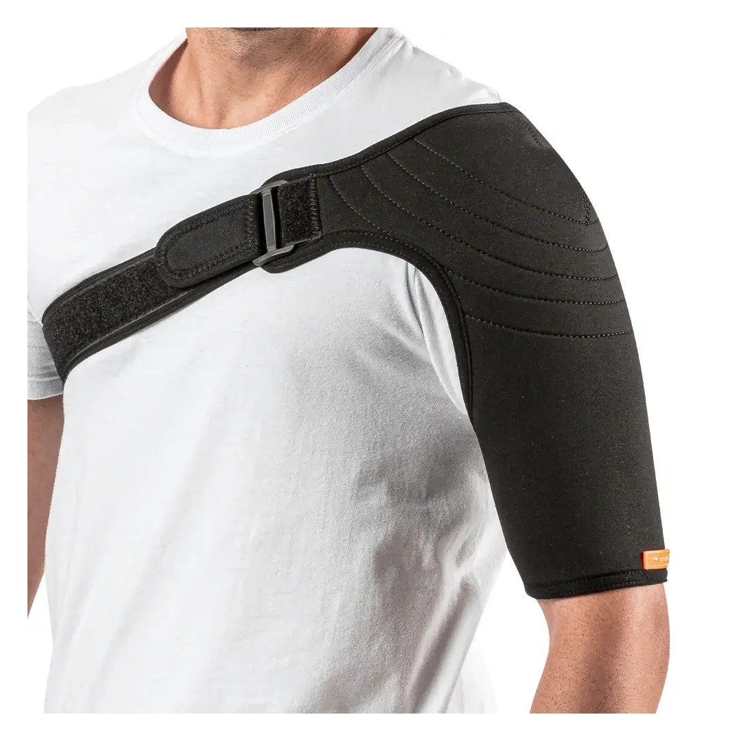 Ombreira de Suporte para Ombro em Neoprene — Hidrolight — vista frontal