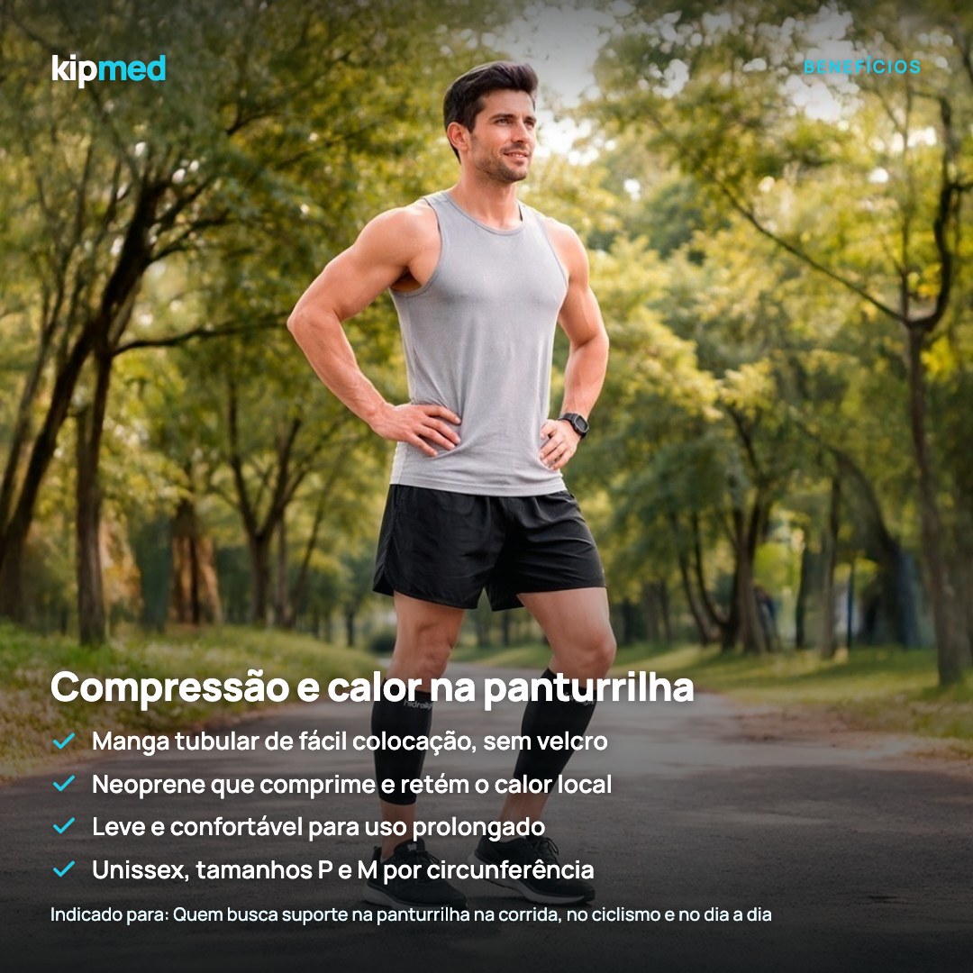 Foto 3: Suporte de Panturrilha em Neoprene — Hidrolight — principais benefícios