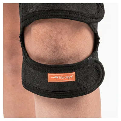 Foto 2: Joelheira Sub-Patelar Ajustável em Neoprene — Hidrolight — detalhe do produto
