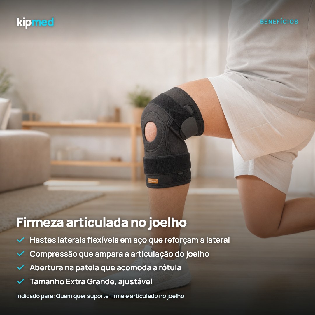 Foto 3: Joelheira Articulada Relieve — Hidrolight — principais benefícios