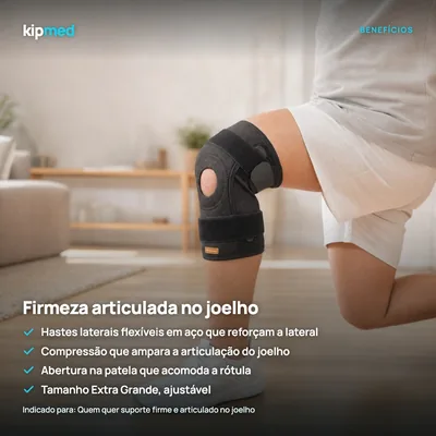 Foto 3: Joelheira Articulada Relieve — Hidrolight — principais benefícios