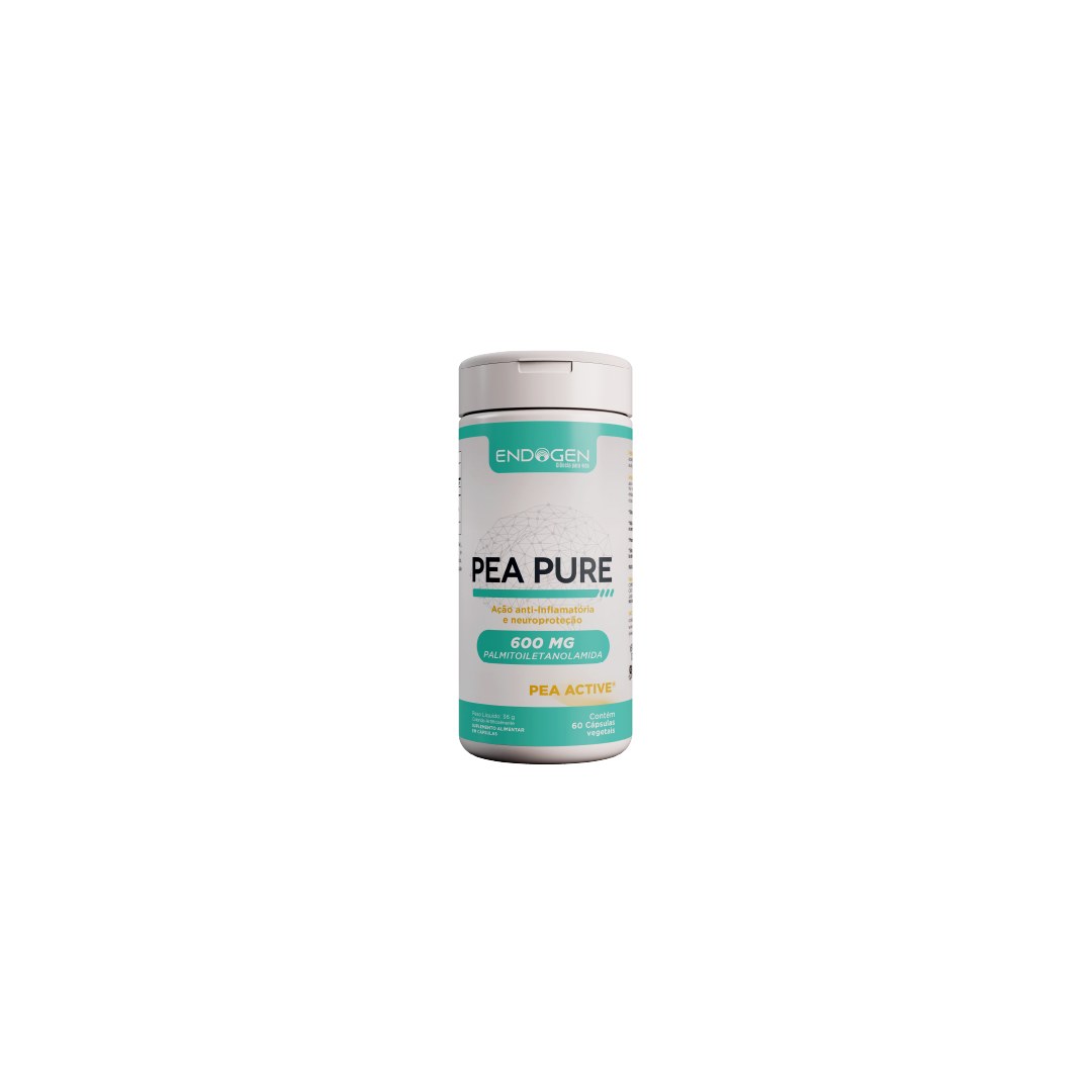 PEA Pure 600 mg (Palmitoiletanolamida) — Endogen — vista frontal