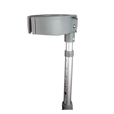 Foto 2: Par de Muletas Canadenses Articuladas — Hidrolight — detalhe do produto
