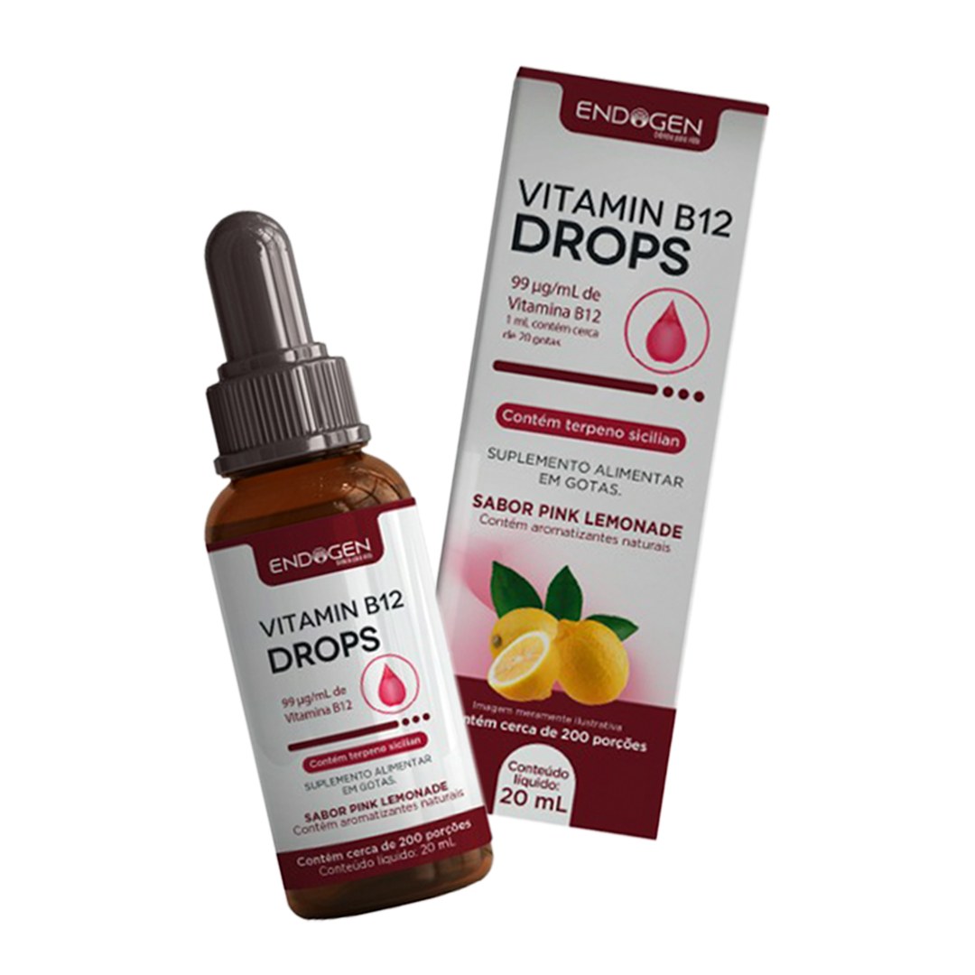 Foto 2: Vitamina B12 em Gotas — Endogen — detalhe do produto